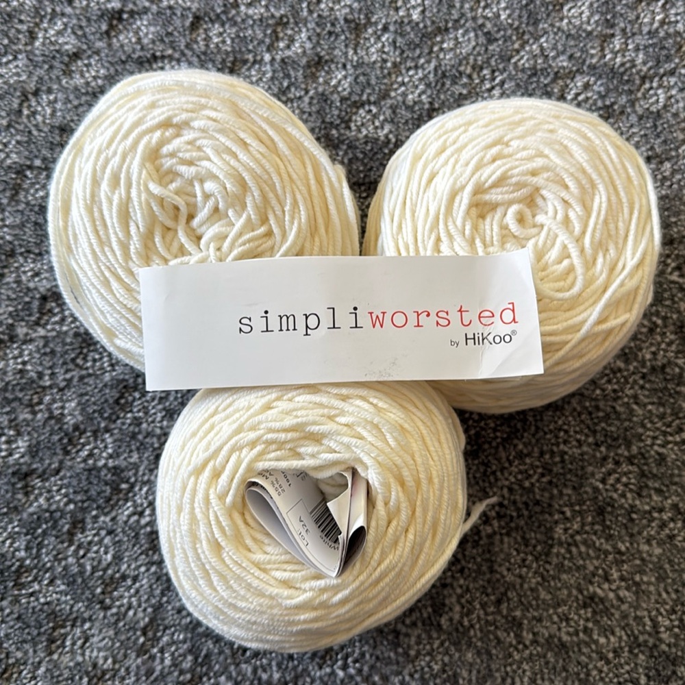 Hikoo simpli-worsted yarn